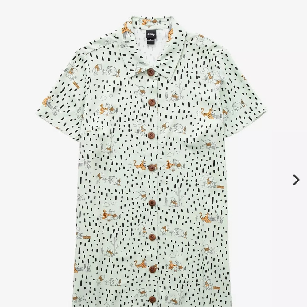 Winnie the Pooh safari shirt dress